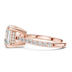 Gold Ring DDLR-1031, Rose Gold, view 3