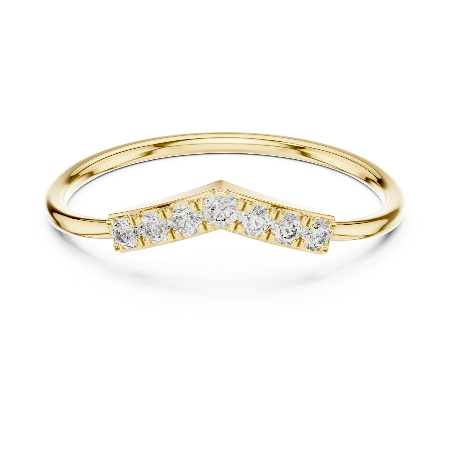 Gold Ring HLR-199, Yellow Gold