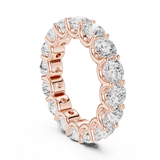 Gold Ring DDLR-660, Rose Gold, view 1
