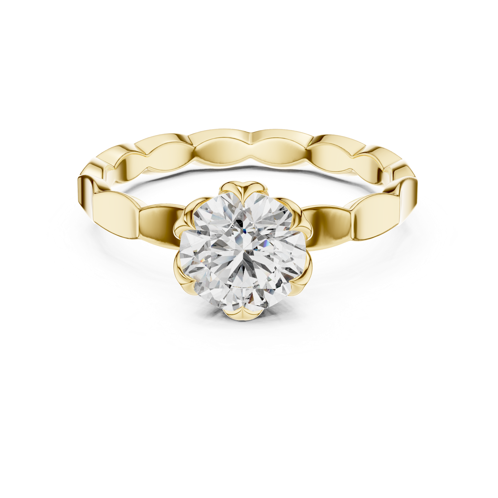 Gold Ring LR-0019, Yellow Gold