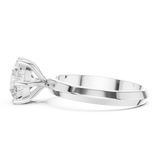 Gold Ring DDLR-694, White Gold, view 3