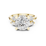 Gold Ring DDLR-447, Yellow Gold, view 4