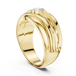 Gold Men's Ring GGR-0020, Yellow Gold, view 1