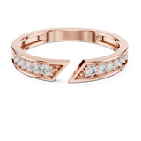 Gold Ring HLR-112, Rose Gold