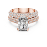 Gold Ring DDLR-013, Rose Gold, view 4