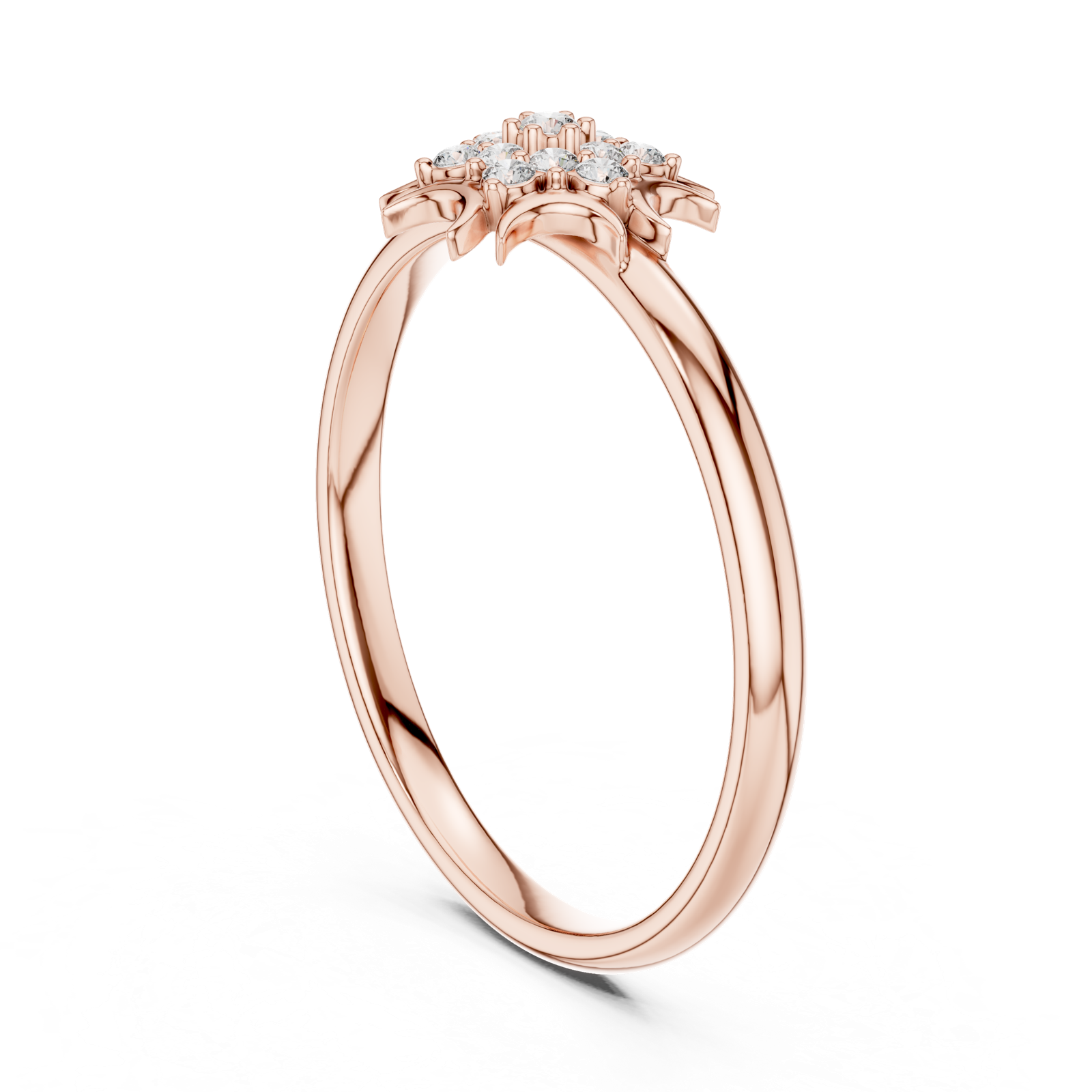 Gold Ring 1 (282), Rose Gold, view 1