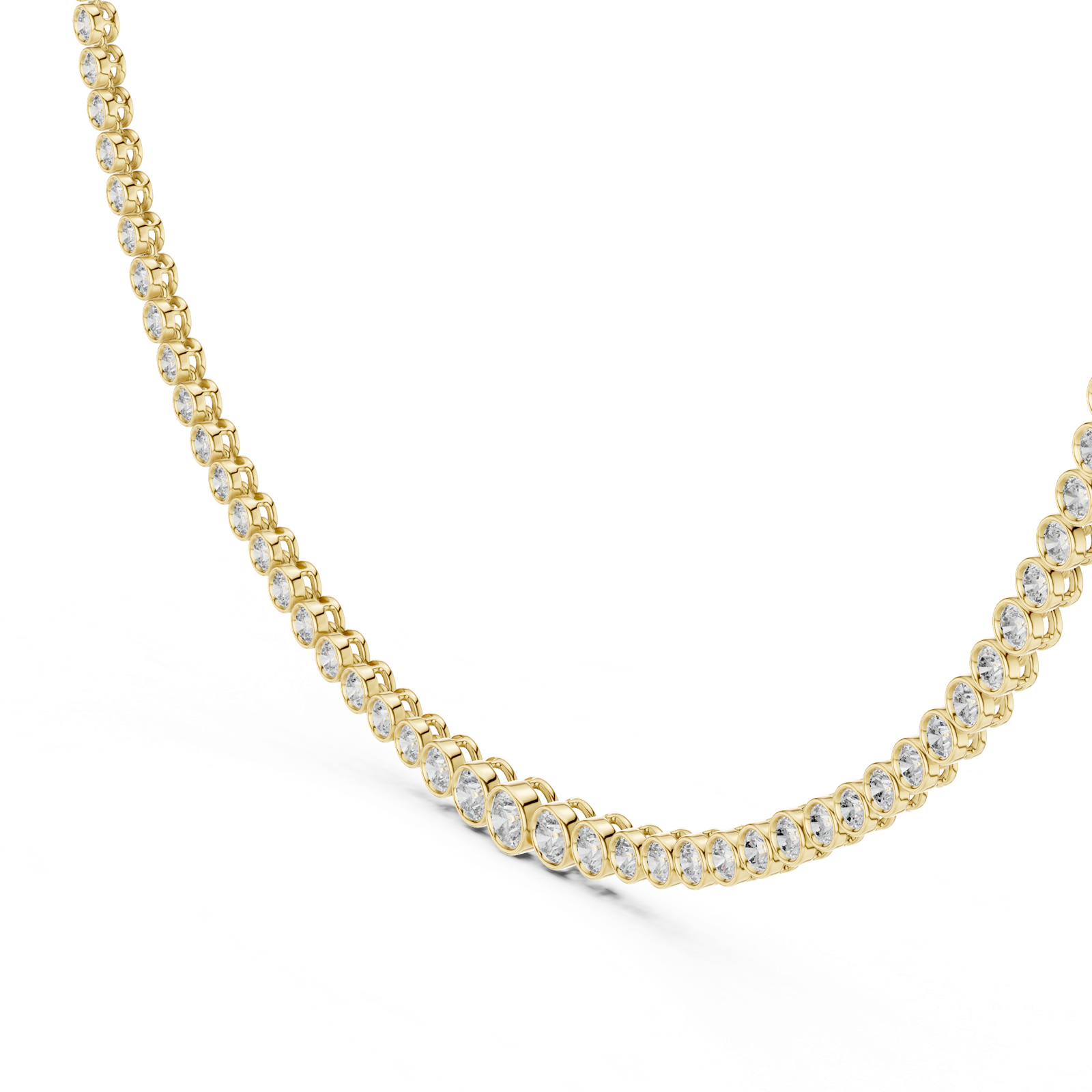 Gold Necklace GNK-0049, Yellow Gold, view 1
