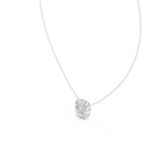 Gold Pendant GPD-0009, White Gold, view 2