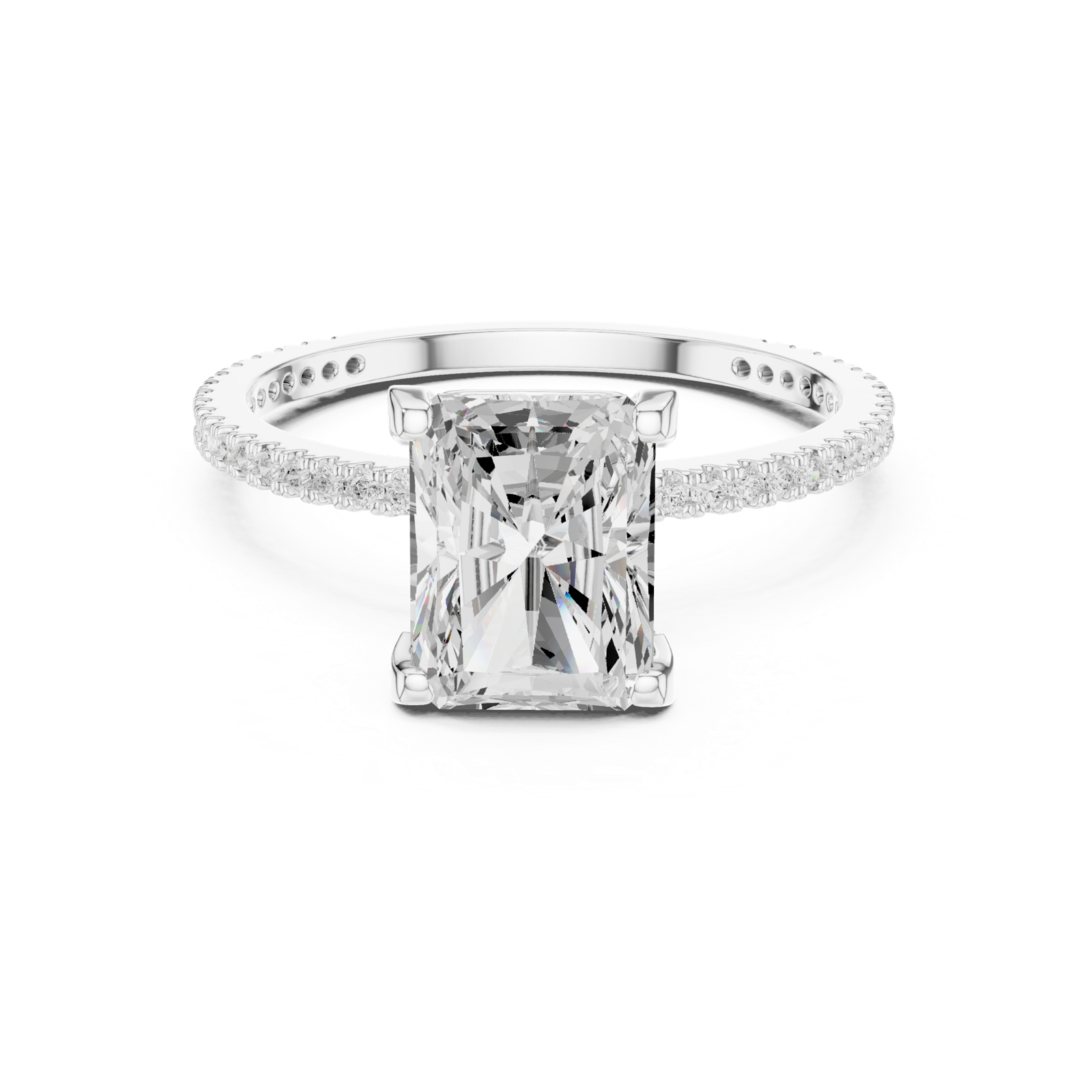 Gold Ring SBWR(68), White Gold, view 4