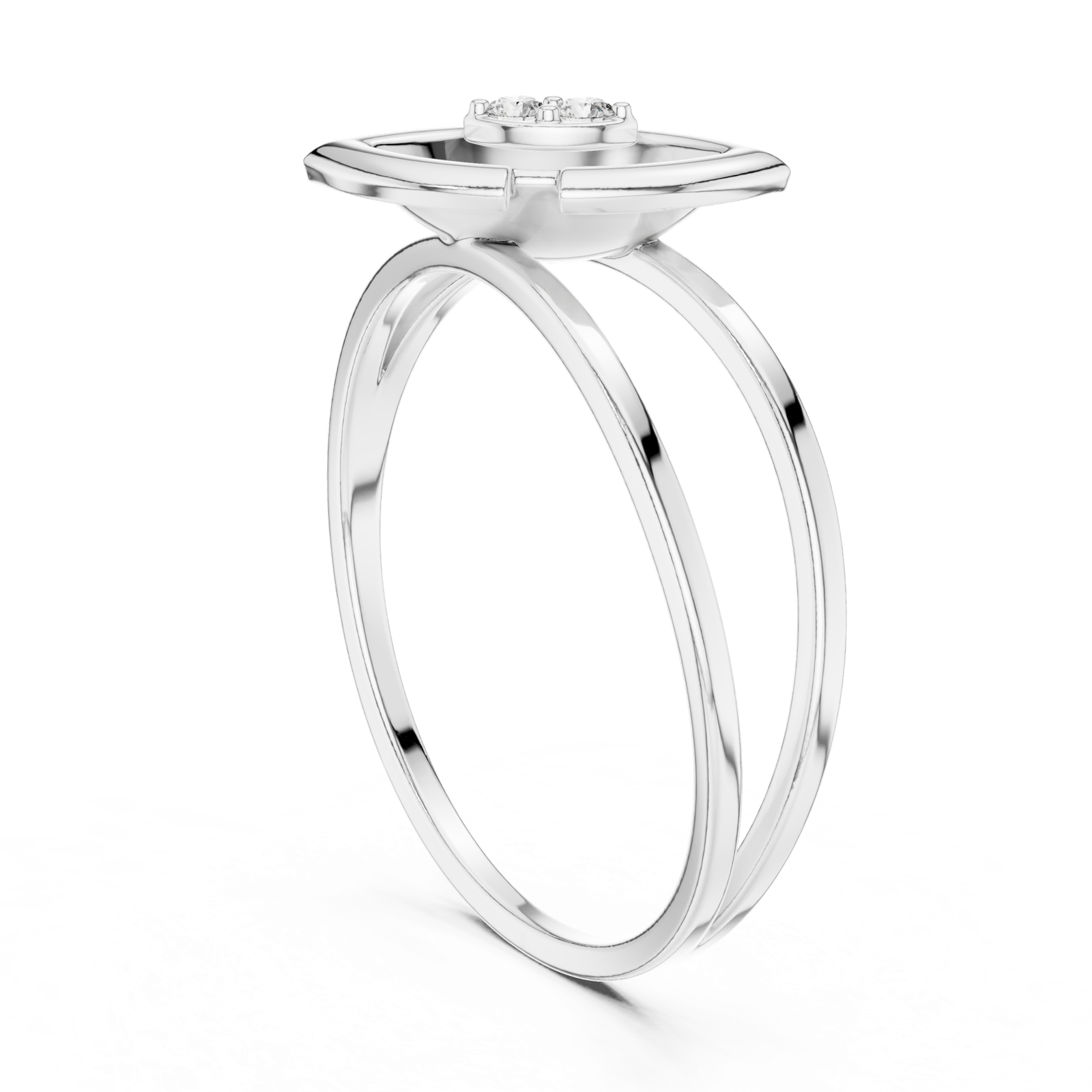 Gold Ring 1 (216), White Gold