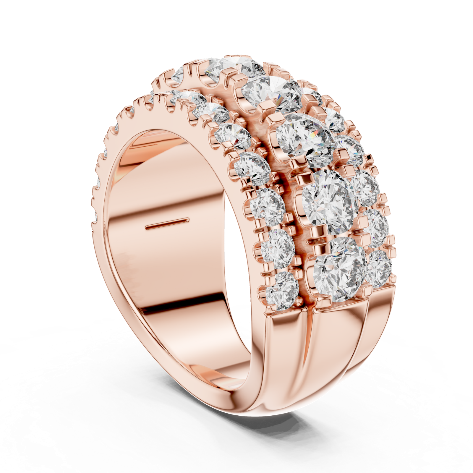 Gold Ring DDLR-047, Rose Gold