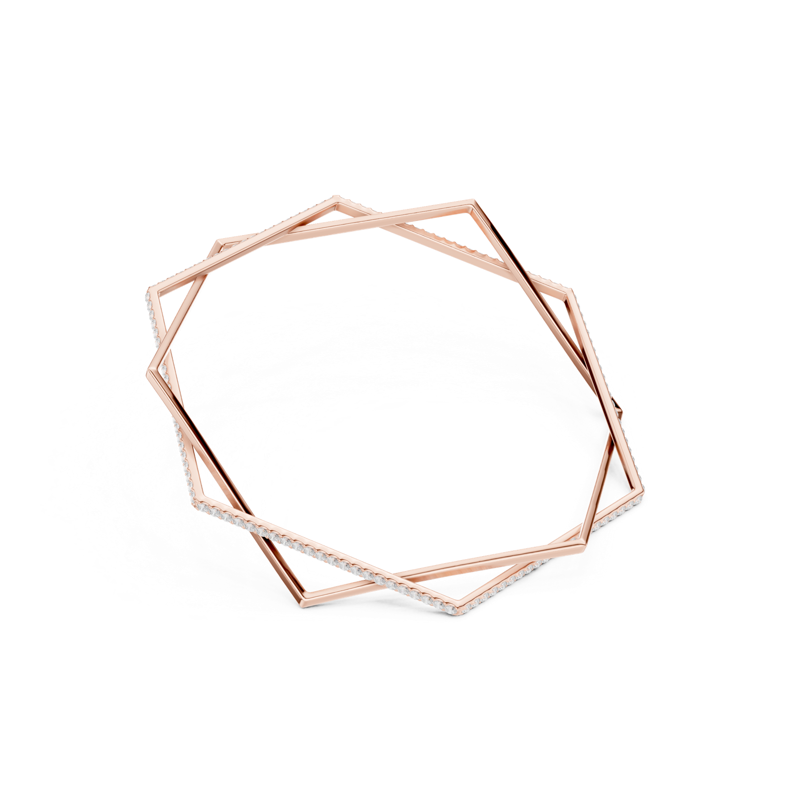 Gold Bracelet SBWB (41), Rose Gold, view 2