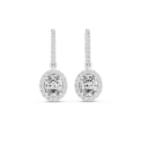 Gold Earrings 3-10010E_155_M, White Gold