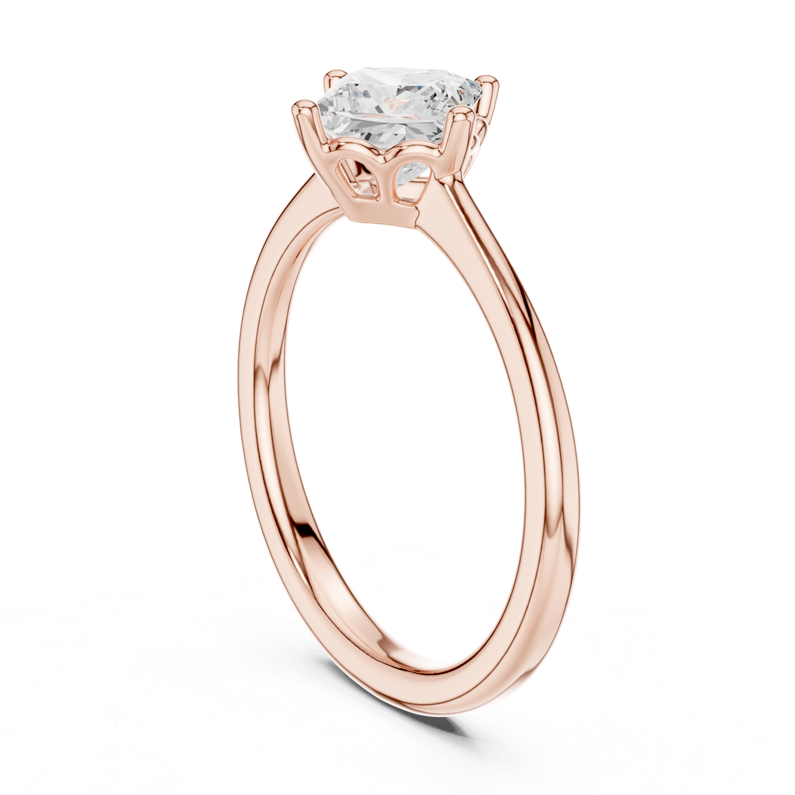 Gold Ring DDLR-570, Rose Gold