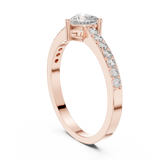 Gold Ring ABR-31, Rose Gold