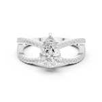 Gold Ring DDLR-1092, White Gold