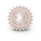 Gold Ring DDLR-749, Rose Gold