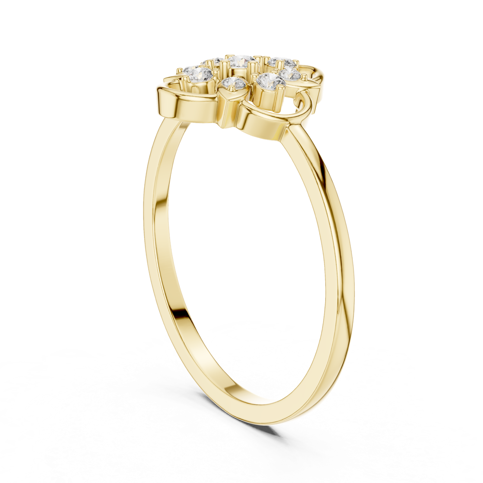 Gold Ring DR-6280, Yellow Gold