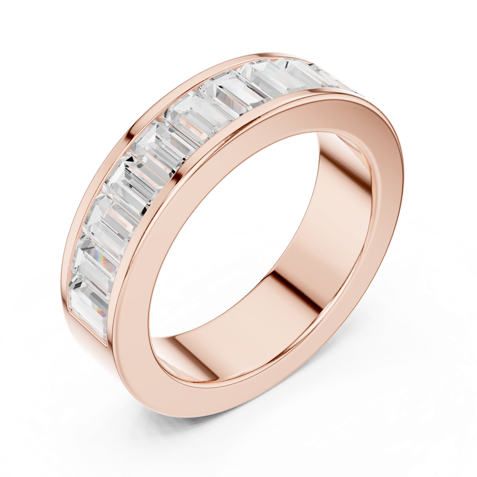 Gold Ring DDLR-381, Rose Gold, view 2