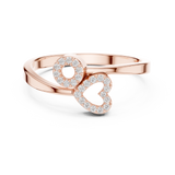 Gold Ring 1 (254), Rose Gold, view 4