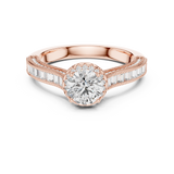 Gold Ring LR-0206, Rose Gold