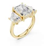 Gold Ring DDLR-746, Yellow Gold, view 2