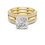Gold Ring DDLR-302, Yellow Gold, view 4