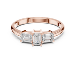 Gold Ring DDLR-480, Rose Gold, view 4