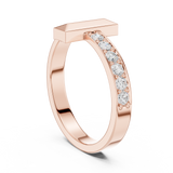 Gold Ring SBMR(3), Rose Gold, view 1