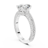 Gold Ring DDLR-166, White Gold