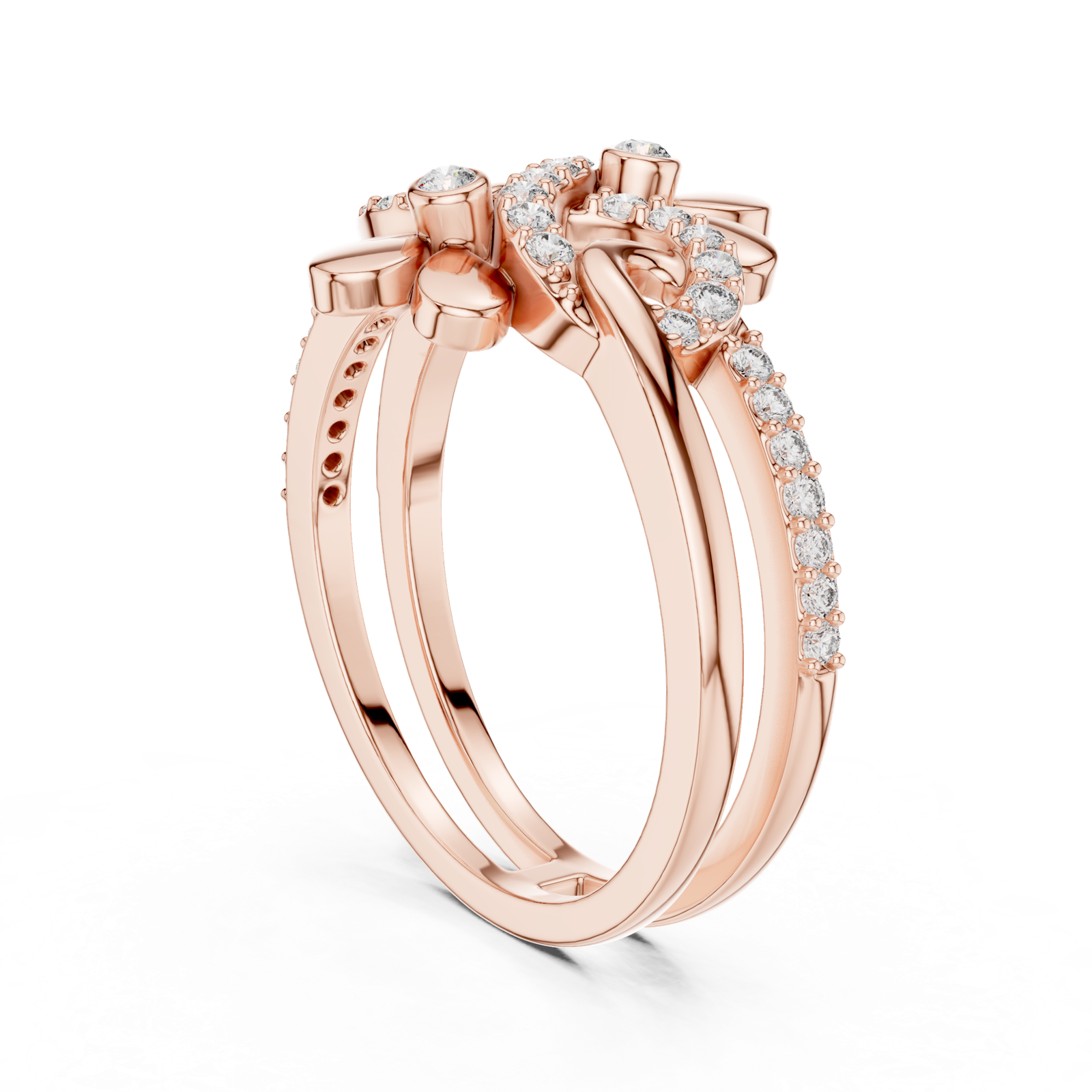 Gold Ring LR-01 (80), Rose Gold