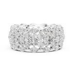Gold Ring DDLR-240, White Gold, view 3