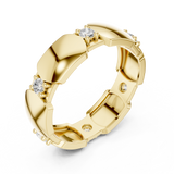 Gold Ring L22-R3, Yellow Gold, view 2