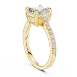 Gold Ring DDLR-874, Yellow Gold, view 1