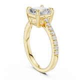 Gold Ring DDLR-874, Yellow Gold, view 1