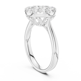 Gold Ring DDLR-781, White Gold, view 1