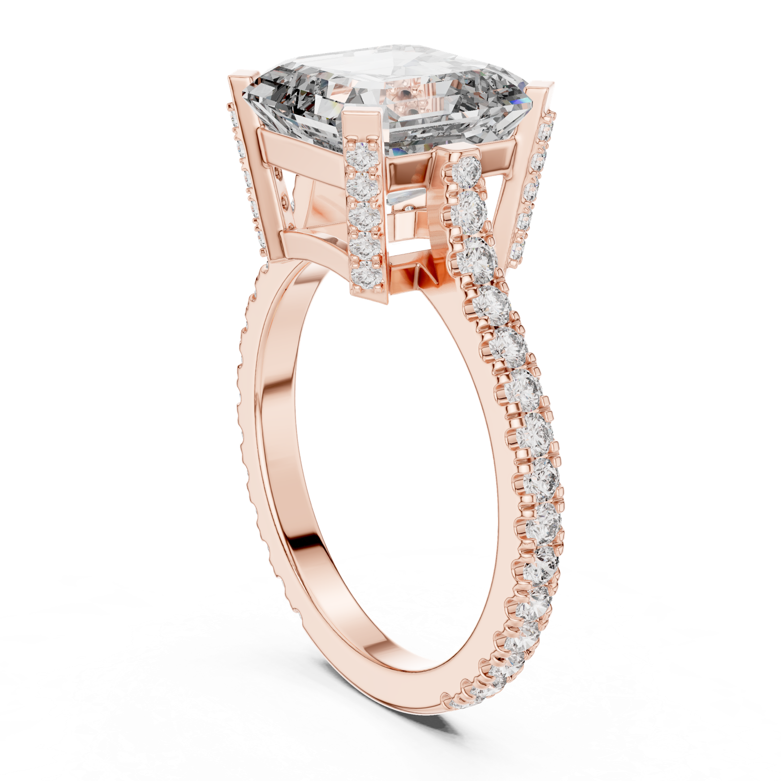 Gold Ring DDLR-194, Rose Gold