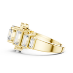 Gold Ring DDLR-323, Yellow Gold, view 3