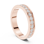 Gold Ring DDLR-1118, Rose Gold, view 1