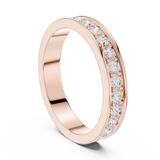 Gold Ring DDLR-1118, Rose Gold, view 1