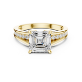 Gold Ring DDLR-992, Yellow Gold, view 4