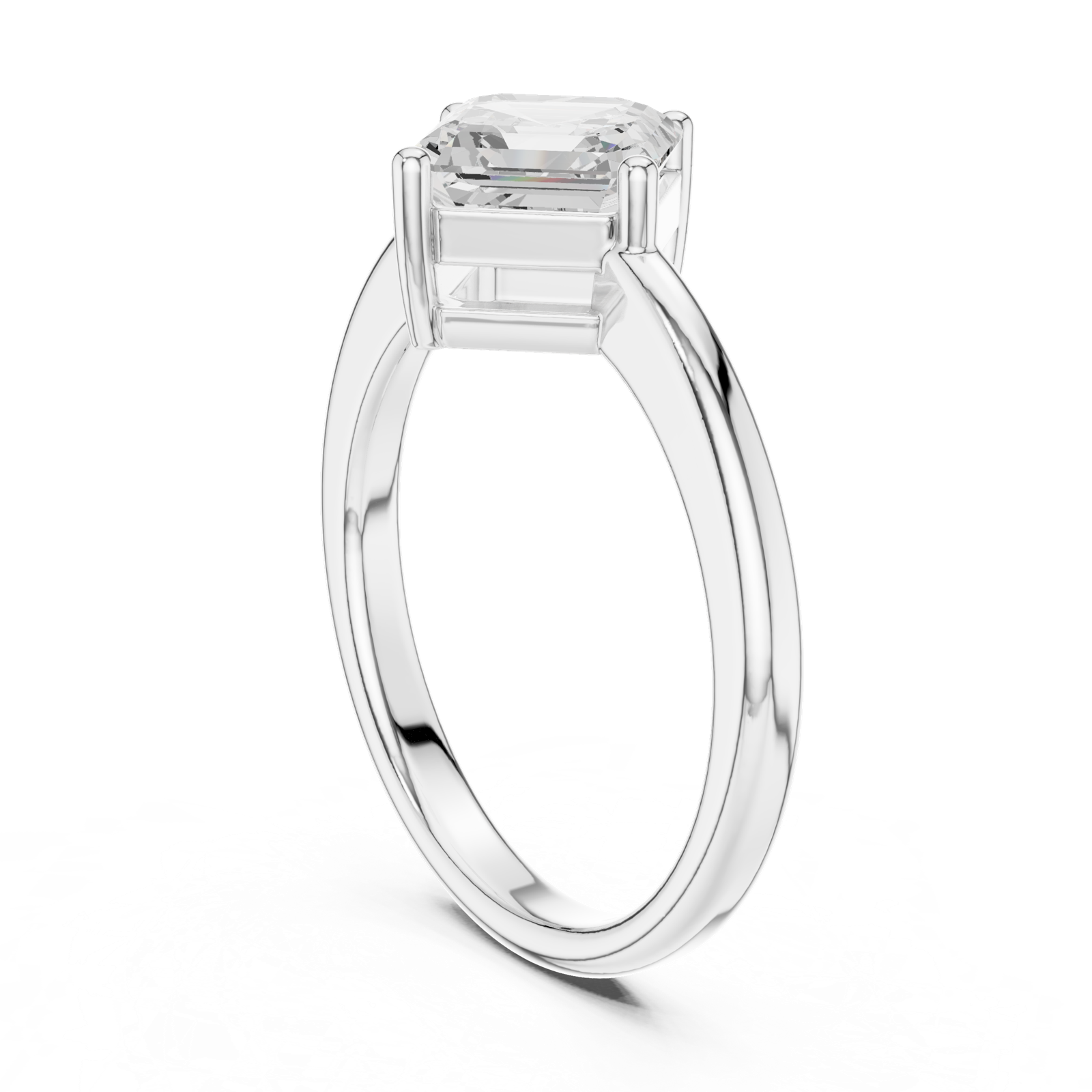 Gold Ring DDLR-482, White Gold