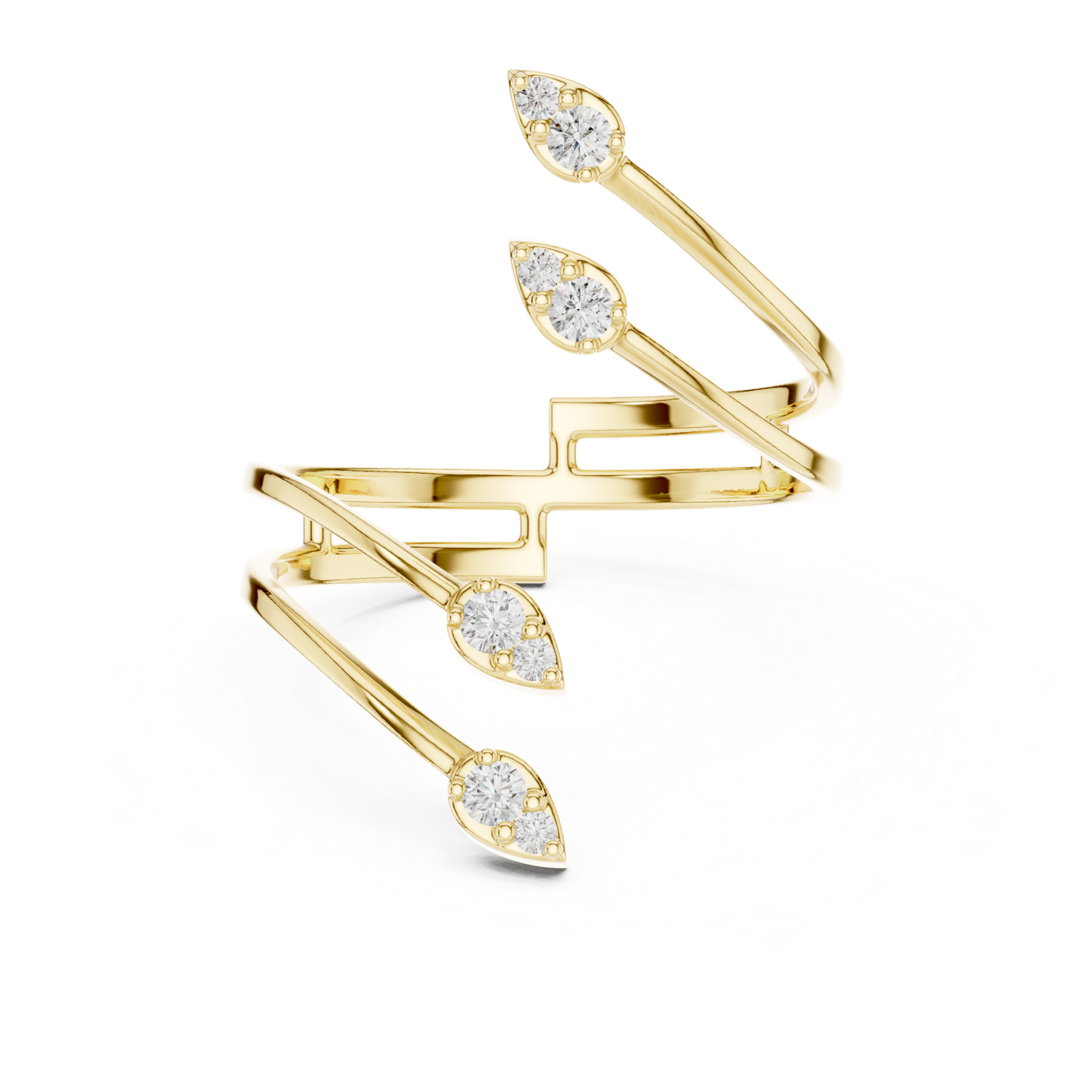 Gold Ring 1 (228), Yellow Gold, view 4