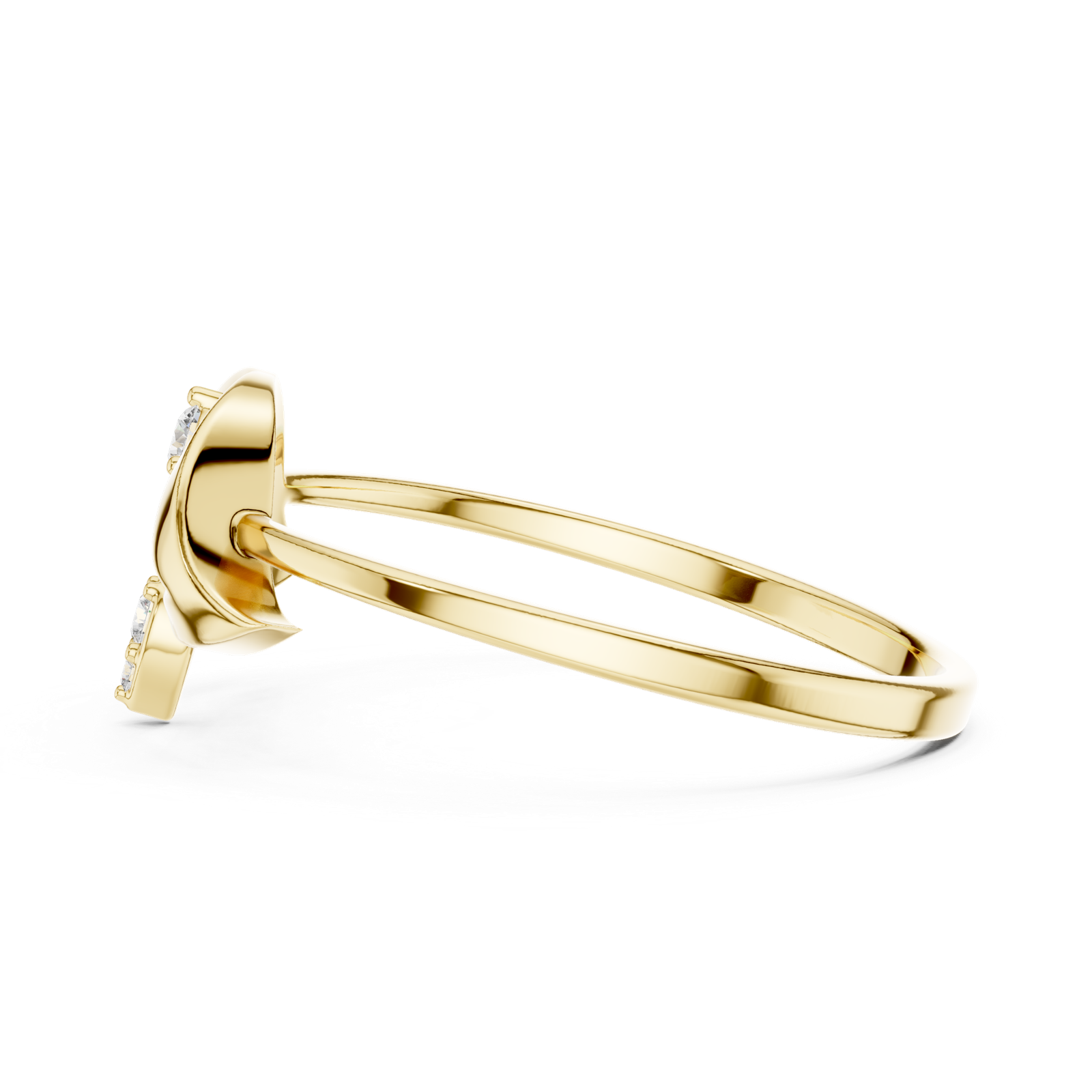 Gold Ring 1 (151), Yellow Gold, view 3