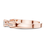 Gold Ring DDLR-839, Rose Gold, view 3