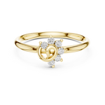 Gold Ring 1 (363), Yellow Gold, view 4