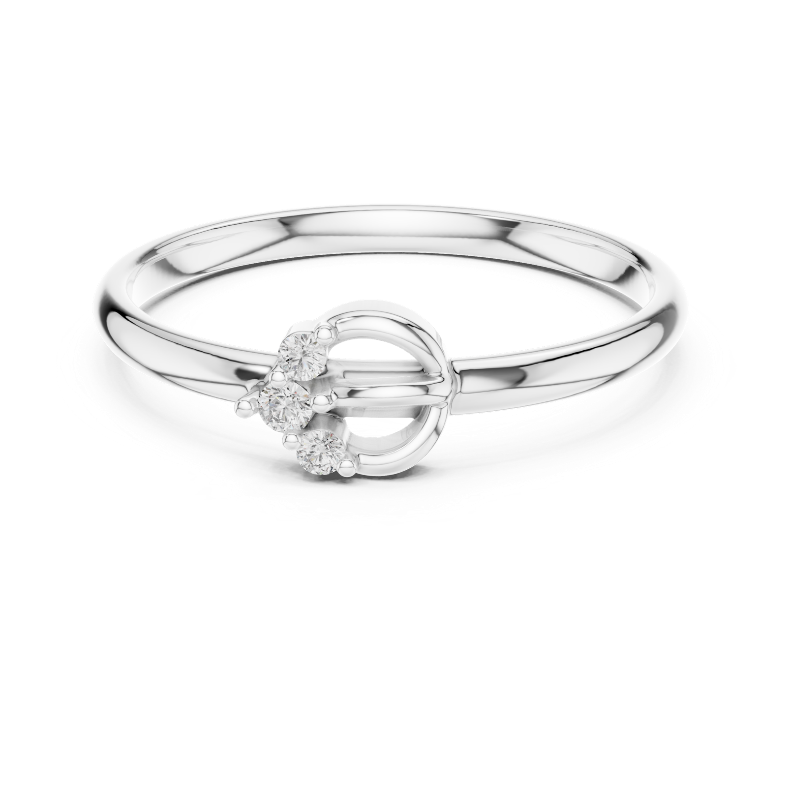 Gold Ring 1 (383), White Gold