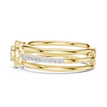 Gold Ring 12-10060@L, Yellow Gold, view 3