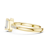 Gold Ring DDLR-520, Yellow Gold, view 3