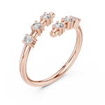 Gold Ring L28-15, Rose Gold, view 2